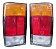 Par Lanterna Traseira Fiat 147 Pickup City Original Arteb Ambos Lados Tricolor - Imagem 6