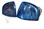 Par Pisca Seta Gol Bola 95 Azul Colors Line Arteb Original - Imagem 6