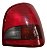Lanterna Traseira L/d Vw Gol 95 99 Bola G2 Original Cibié  Direito Tricolor Fumê - Imagem 4