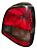 Lanterna Traseira Vw Gol Gti Bola G2 95 / 99 Original Carto Direito/passageiro Vermelho - Imagem 4