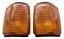 Par Pisca Ambar Original Cibie Ford F1000 93 94 95 96 Âmbar - Imagem 1