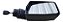 Retrovisor Gm Chevette 83 / 86 C/controle Original Metagal - Imagem 5