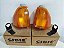 Par Pisca Seta Ford Escort 84/86 Âmbar Cibie Original Novo - Imagem 2