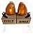 Par Pisca Seta Ford Escort 84/86 Âmbar Cibie Original Novo - Imagem 1