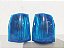 Par Pisca Seta Vw Gol Voyage 87/90 Colors Line Azul Raro - Imagem 2