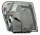 Lanterna Dianteira Escort Xr3 93/96 Esquerda Acrilux 0560097 Cristal - Imagem 8