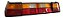 Kit Lanterna Traseira Vw Santana 91 / 97 Arteb Original Ambos Lados Tricolor - Imagem 4