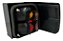 Lanterna Traseira Esq Santana 91/97 Fumê Arteb 0460137 Esquerdo/motorista Fumê - Imagem 7