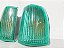 Par Pisca Seta Vw Gol Voyage 87/90 Colors Line Verde Rariade - Imagem 3