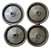 Corcel Belina 2 Dodge Polara Jogo De Calotas Aro 13 Original Original - Imagem 2