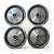 Corcel Belina 2 Dodge Polara Jogo De Calotas Aro 13 Original Original - Imagem 4