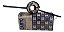 Chave Seta Brasilia 1977 Carto V3.v3.061.00  Vw 102953501106 - Imagem 1