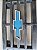 Grade Gm Chevrolet D20 A20 C20 Com Emblema Original Preto Fosco - Imagem 4