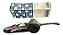 Chave Seta Fiat 147 Spazio Panorama Cinza Original Carto - Imagem 1