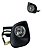 Par Farol Auxiliar Milha Palio Weekend 2001 / Original Orgus Preto - Imagem 6