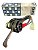 Chave Seta Fiat 147 Panorama Oggi Marrom Original Carto - Imagem 1