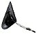 Retrovisor Gol Parati Saveiro 95 / 99 Original Metagal Ld - Imagem 8