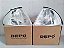Par Pisca Seta Cristal Bmw Série 3 98/01 Original Depo Novo - Imagem 2