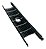 Grade Dianteira Passat Pointer 83 / 88 Logo Vw Raspado Preto Fosco - Imagem 8