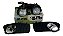 Kit Farol Milha Fiat Palio Siena Celebration 2004 / 2011 Preto - Imagem 3
