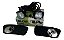 Kit Farol Milha Fiat Palio Siena Celebration 2004 / 2011 Preto - Imagem 1