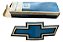 Emblema Grade Radiador Monza 85/87 Original Gm Chevrolet Azul - Imagem 1