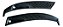 Par Grade Churrasqueira Gol G2 95/99 Original Vw 377819041 Preto - Imagem 5