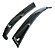 Par Grade Churrasqueira Gol G2 95/99 Original Vw 377819041 Preto - Imagem 3