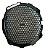 Suporte Colmeia Emblema Grade Fox Spacefox Vw 5z0853343 Preto - Imagem 9