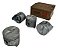 Jogo Pistao Fiat 147 1050 Gasolina Std Metal Leve P1179 - Imagem 2