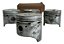 Jogo Pistao Fiat 147 1050 Gasolina Std Metal Leve P1179 - Imagem 3