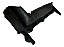 Capa Ventilador Chevette Original Gm 8972474 Corta Fogo Preto - Imagem 2