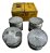 Jogo Pistão Gm Monza 1.6 Álcool Std Metal Leve Pa1282 - Imagem 1