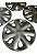 Calota Aro 15 Citroen Xsara Picasso 9642428580 Original Prateado - Imagem 3