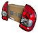 Par Lanterna Traseira Corsa Pick-up 99 02 Original Gm Ambos Lados Bicolor - Imagem 3
