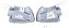 Par Pisca Seta Fiat Palio 96 / 01 Cristal Original Cibié Cristal - Imagem 7