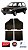 Jogo Tapete Borracha Original Uno 1989 1990 1991 1992 1993 Preto - Imagem 2