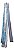 Friso Borrachao Parachoque Tras Opala Luxo 85/87 - 94645053 Preto - Imagem 1