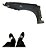 Para-lama Dianteiro Direito Alfa Romeo 155 Original 60516921 - Imagem 7