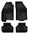 Jogo Tapete Borracha Gm Meriva Original Borcol Interlagos Preto - Imagem 2