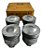 Kit Pistão Ford Corcel 2 1.6 Álcool 80 / 83 Std Metal Leve - Imagem 1