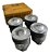 Kit Pistão Ford Corcel 2 1.6 Álcool 80 / 83 Std Metal Leve - Imagem 5
