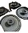 Kit 4 Auto Falante Selenium Coaxial 280watts Corsa Preto - Imagem 9