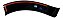 Moldura Grade Parachoque Dianteiro Saveiro G5 10/13 Le Preto - Imagem 8