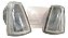 Par Pisca Seta Gm Chevette 83 / 92 Cristal Arteb Original - Imagem 1