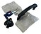 Maçaneta Externa Ld C/c Chave E Trava Universal 60886 Preto Dianteira - Imagem 4