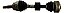 Semi Eixo Dianteiro Completo Punto Original Fiat 00463071660 - Imagem 2