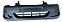 Para-choque Dianteiro Corsa 00/ Poroso Original Gm 93398322 Preto - Imagem 1