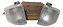 Par Pisca Seta Ford Escort Xr3 87 / 92 Original Ipv Cristal - Imagem 1