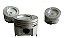 Kit Pistão Del Rey Metal Leve Original Cht 1.6 Álcool Std - Imagem 9